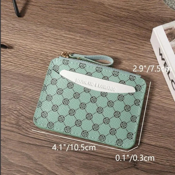 ⚠️Clearance Teal Small & Slim Wallet / Cardholder - Picture 7 of 7